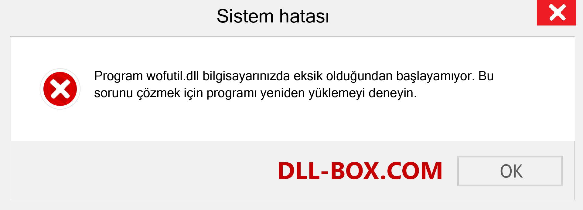 wofutil.dll dosyası eksik mi? Windows 7, 8, 10 için İndirin - Windows'ta wofutil dll Eksik Hatasını Düzeltin, fotoğraflar, resimler